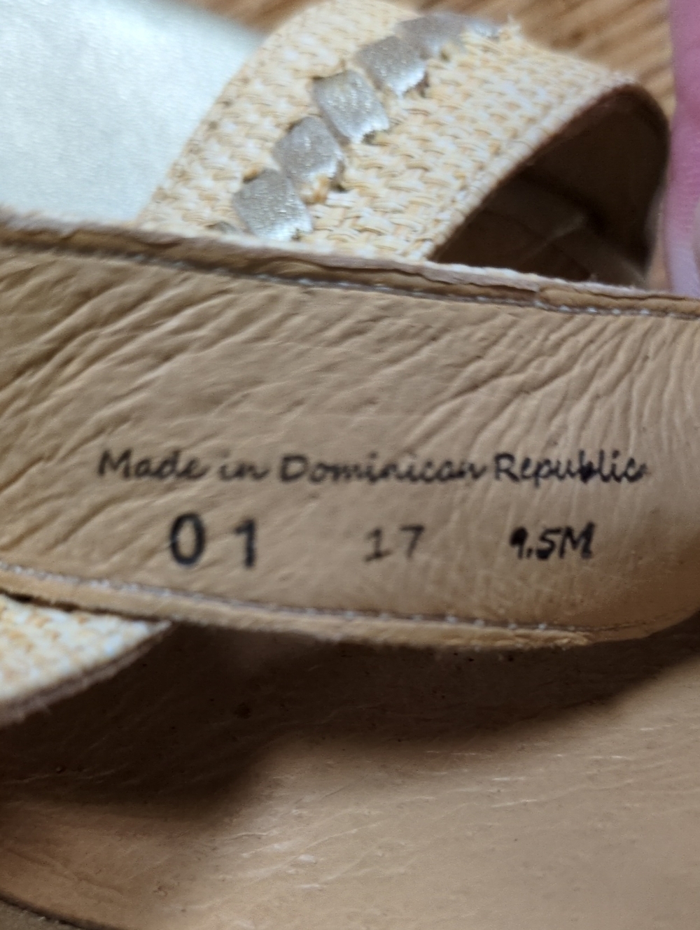 Jack Rogers Abbey Espadrille Wedge Sandals Size 9.5 - Picture 11 of 12